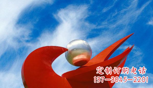 金华不锈钢制作的鸽子雕塑
