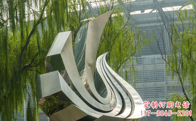 金华不锈钢鸽子景观雕塑