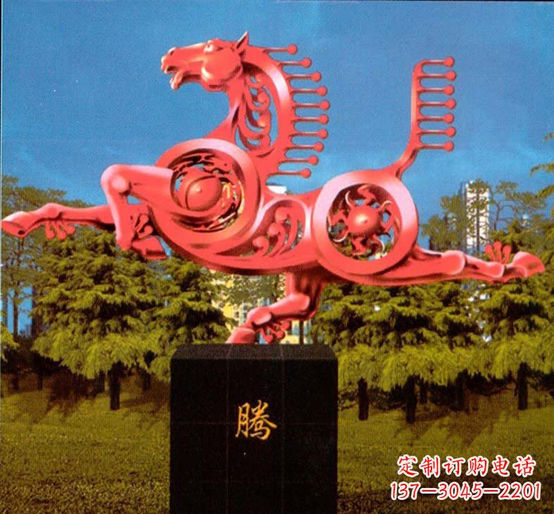 金华精美不锈钢马雕塑
