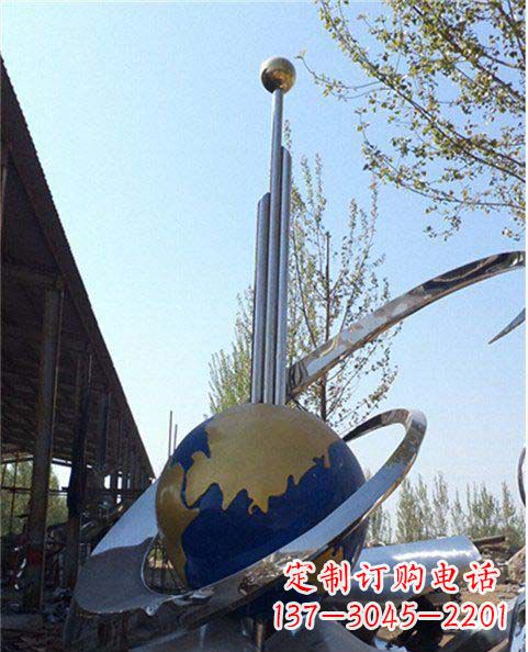 金华精致的不锈钢地球雕塑