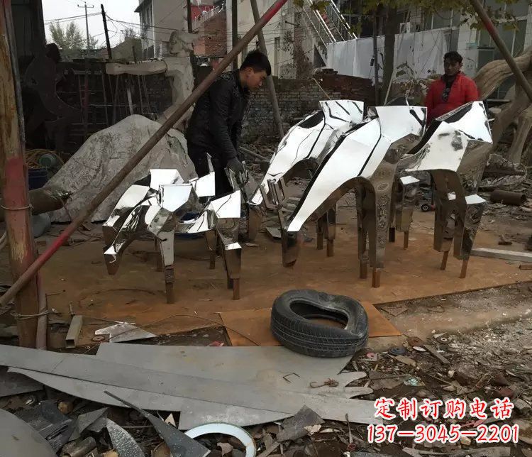 金华不锈钢动物雕塑精美外形,经久耐用