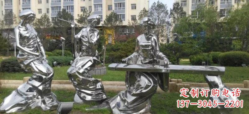 金华精致的不锈钢美女雕塑