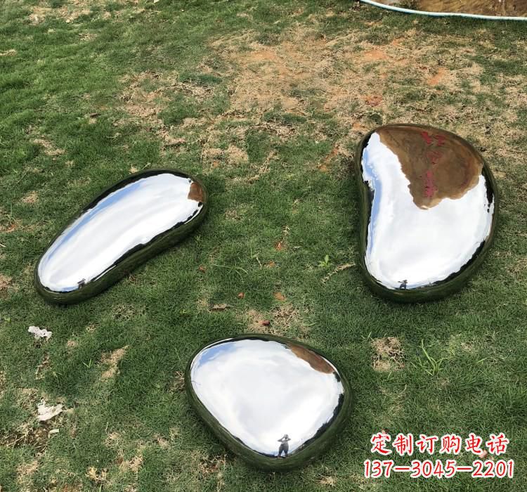 金华不锈钢鹅卵石雕塑精致与经典的完美结合