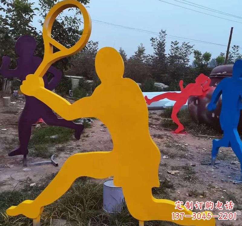 金华不锈钢羽毛球雕塑精致、经典、美观