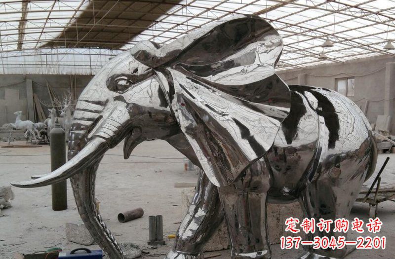 金华不锈钢大象传承与美的结合