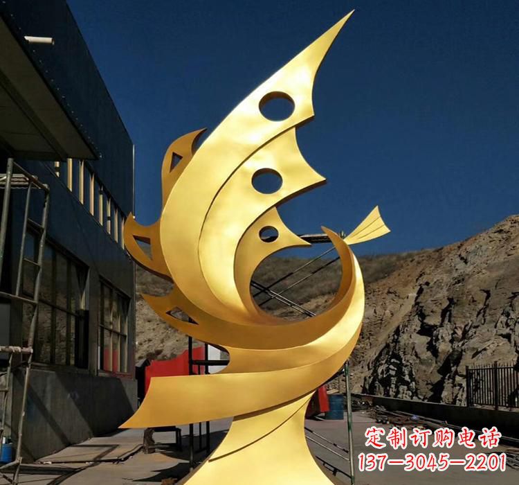 金华不锈钢大型凤凰雕塑