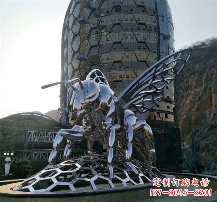 金华不锈钢大型广场蚂蚁雕塑
