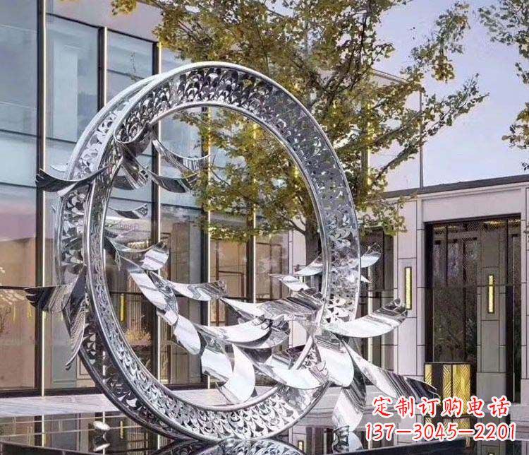 金华大雁雕塑象征着永恒的美丽