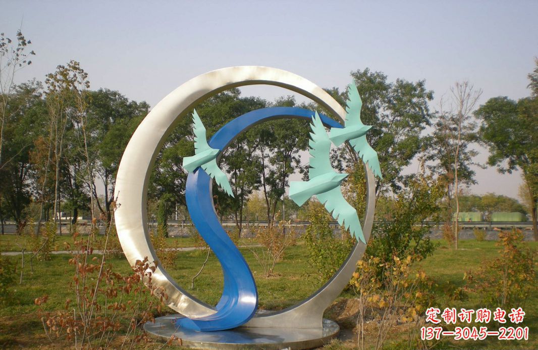金华大雁南飞,美丽风景线