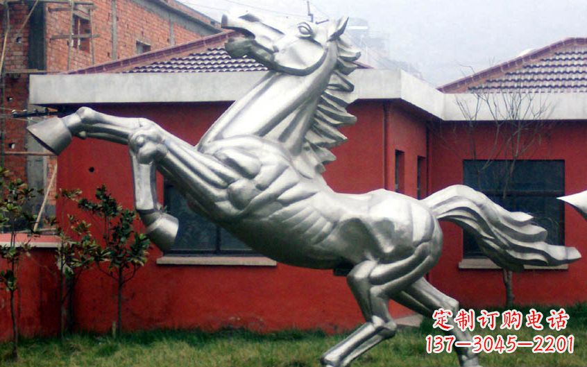 金华不锈钢奔马雕塑令人叹为观止的艺术杰作