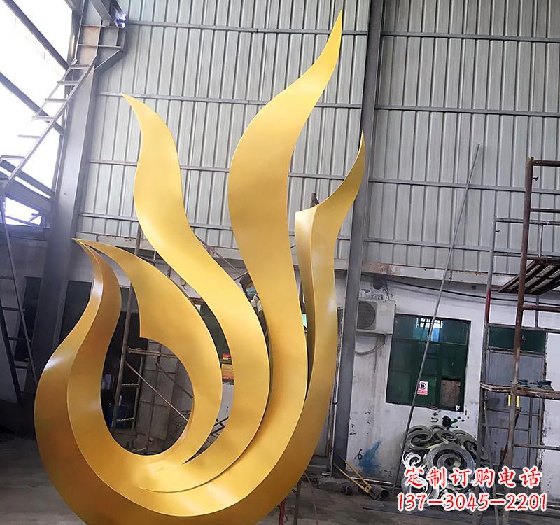 金华不锈钢仿真艺术凤凰雕塑