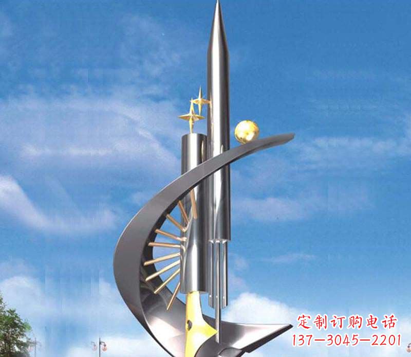 金华不锈钢笔雕塑艺术与精美的完美结合