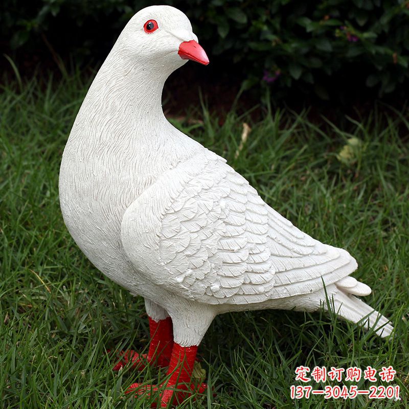 金华不锈钢鸽子雕塑