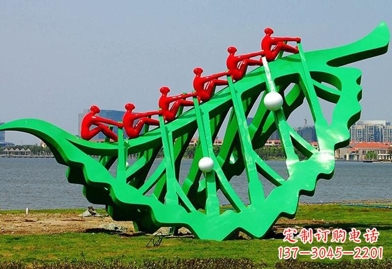 金华不锈钢树叶雕塑——美丽的艺术装点