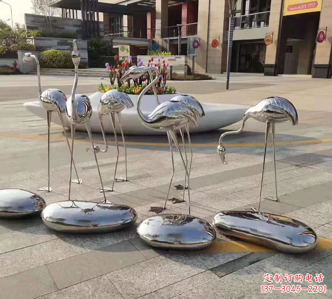 金华鹅卵石雕塑不锈钢公园的美丽礼物