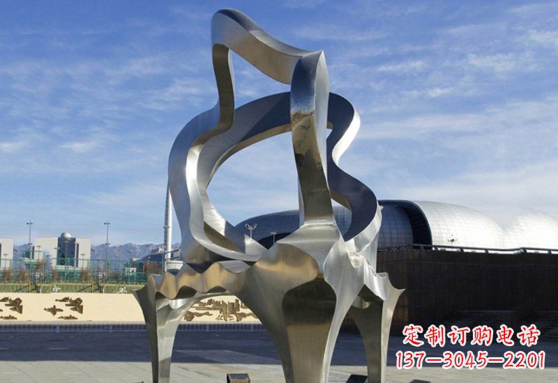金华不锈钢钢琴雕塑传递音乐之美