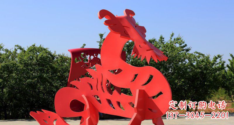 金华不锈钢貔貅雕塑为广场增添美感