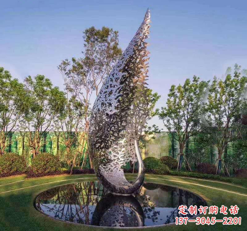 金华不锈钢凤凰雕塑精美绝伦