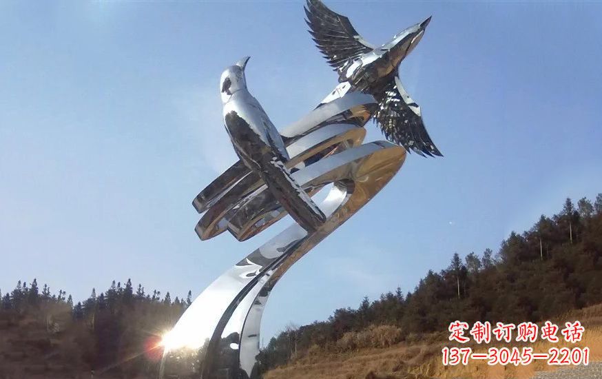 金华不锈钢动物雕塑——美化城市环境