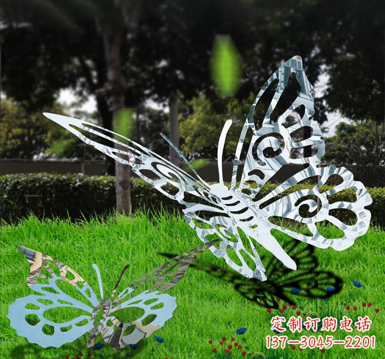 金华不锈钢蝴蝶雕塑艺术的美丽诠释