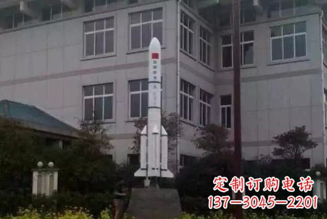金华不锈钢火箭雕塑给城市带来无限美