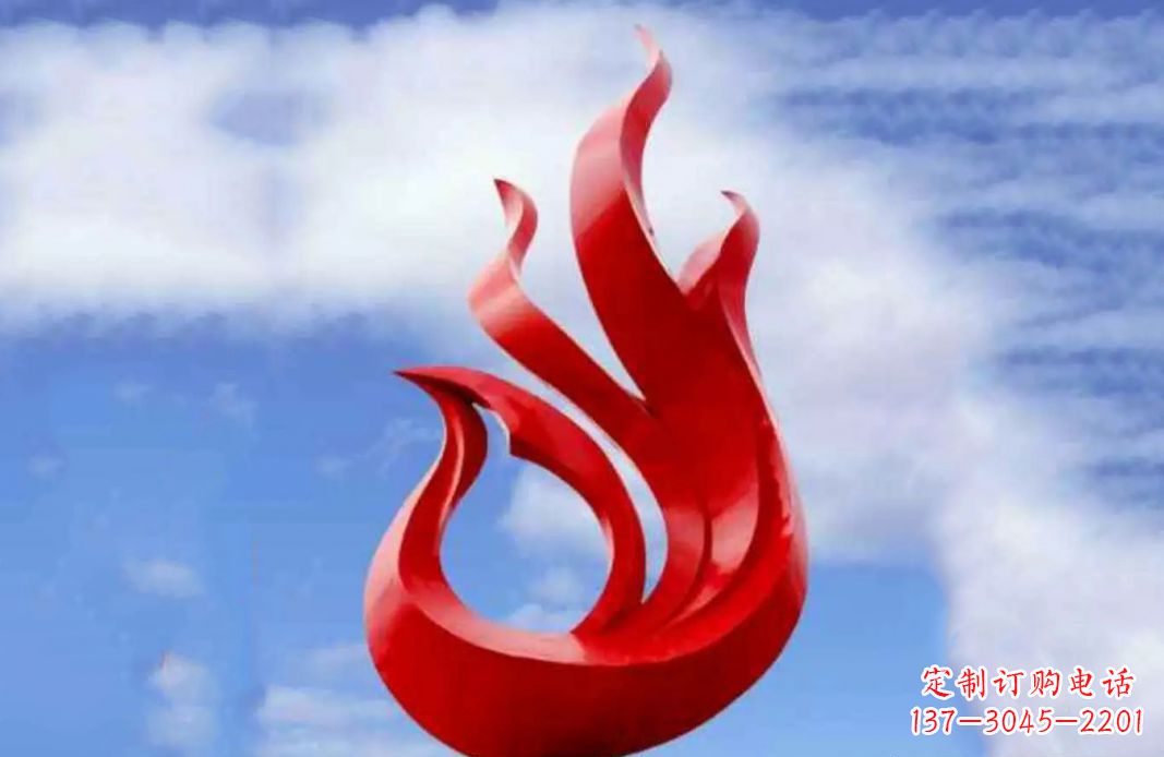 金华凤凰雕塑不锈钢金之美