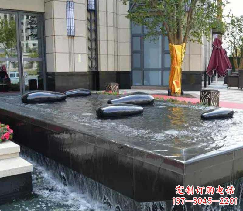 金华不锈钢景观异形水滴雕塑