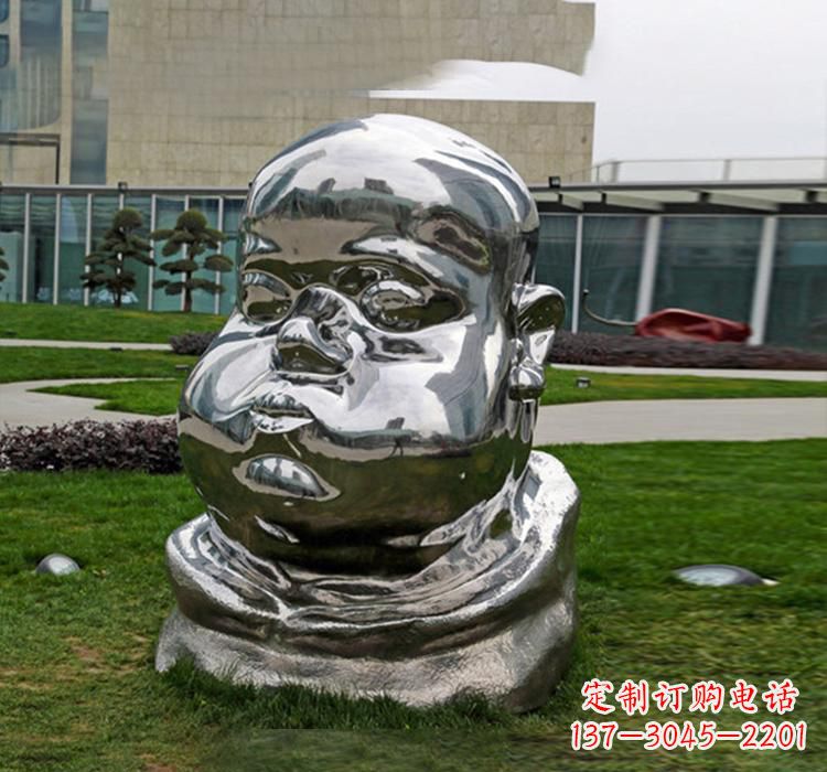 金华精美不锈钢儿童雕塑
