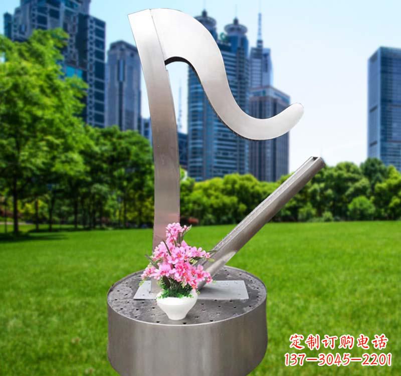 金华不锈钢竖琴雕塑艺术的精髓