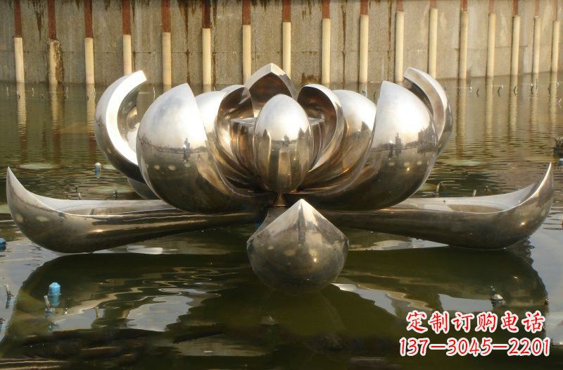 金华不锈钢莲花喷泉雕塑艺术精品的传承