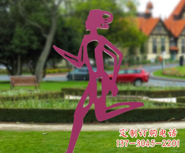 金华精美不锈钢女人雕塑