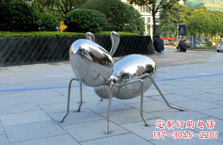 金华不锈钢蚂蚁雕塑艺术的传承与精美