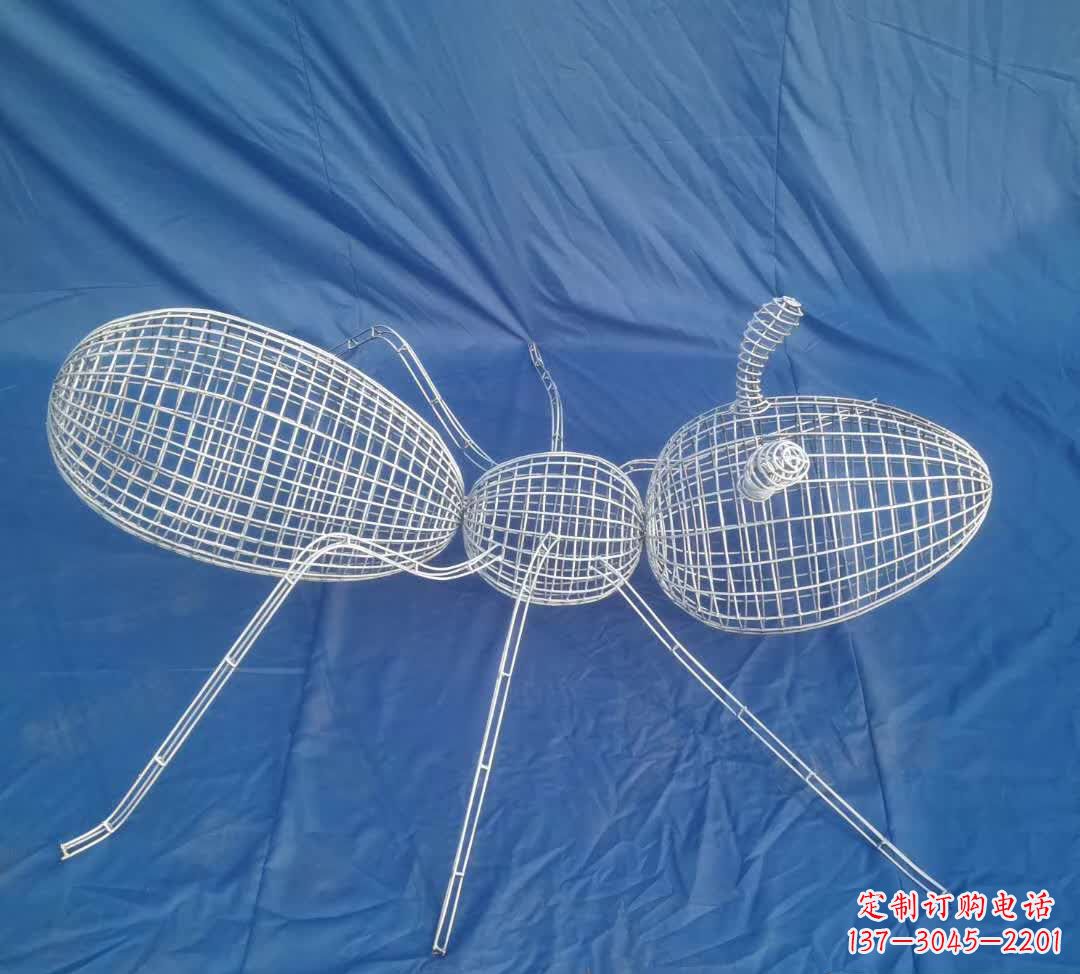 金华不锈钢蚂蚁镂空雕塑1