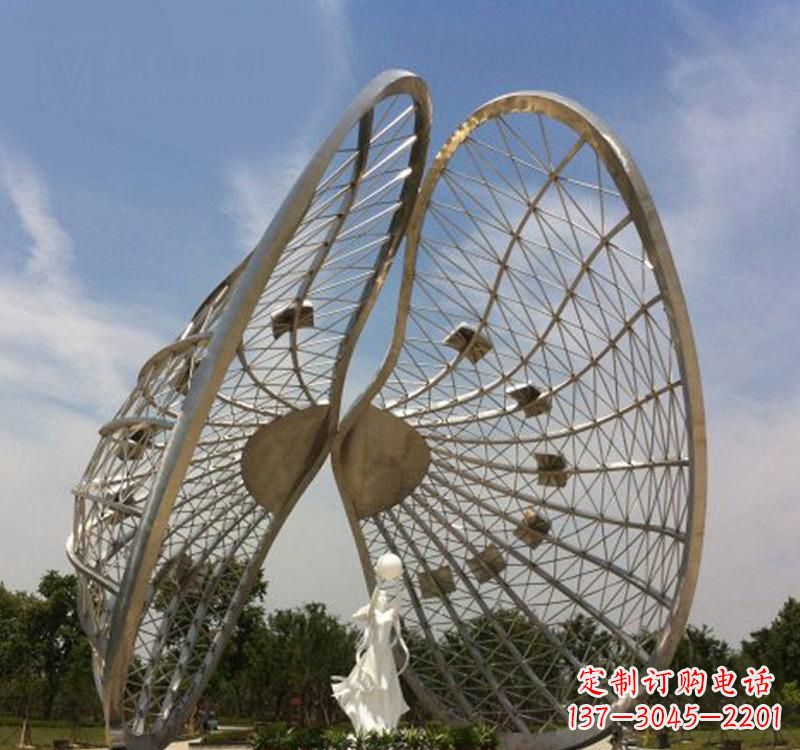 金华不锈钢美陈贝壳雕塑精美的艺术品