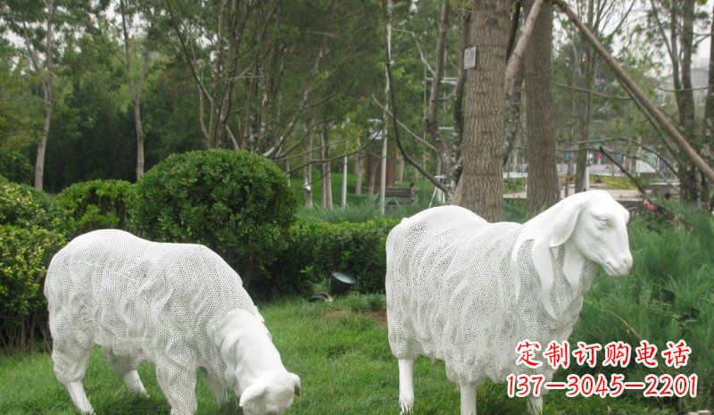 金华不锈钢绵羊雕塑——精致美观的艺术品