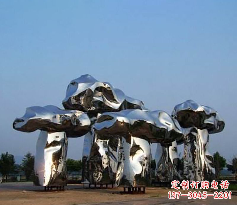 金华不锈钢蘑菇雕塑——一次惊艳的艺术之旅