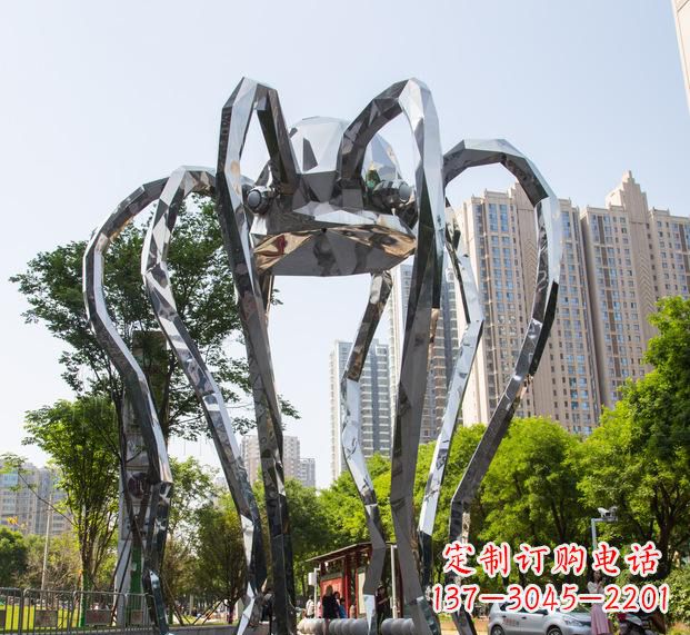 金华精致的不锈钢螃蟹雕塑