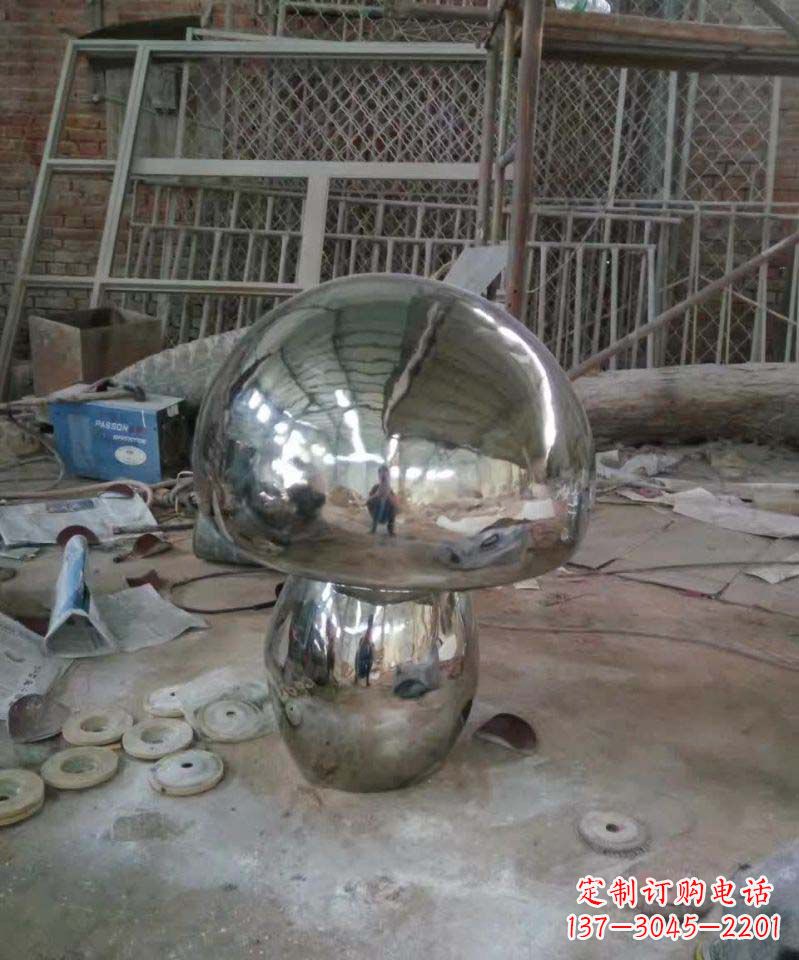 金华不锈钢蘑菇雕塑令人惊叹的艺术精品