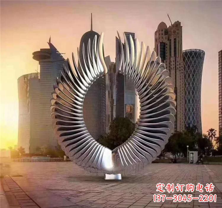 金华不锈钢喷泉雕塑2