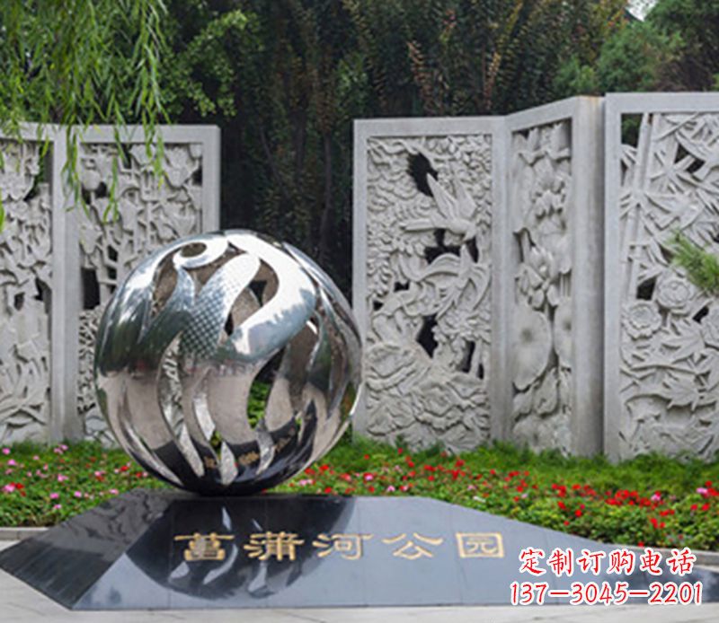 金华飘带雕塑不锈钢的外部装饰