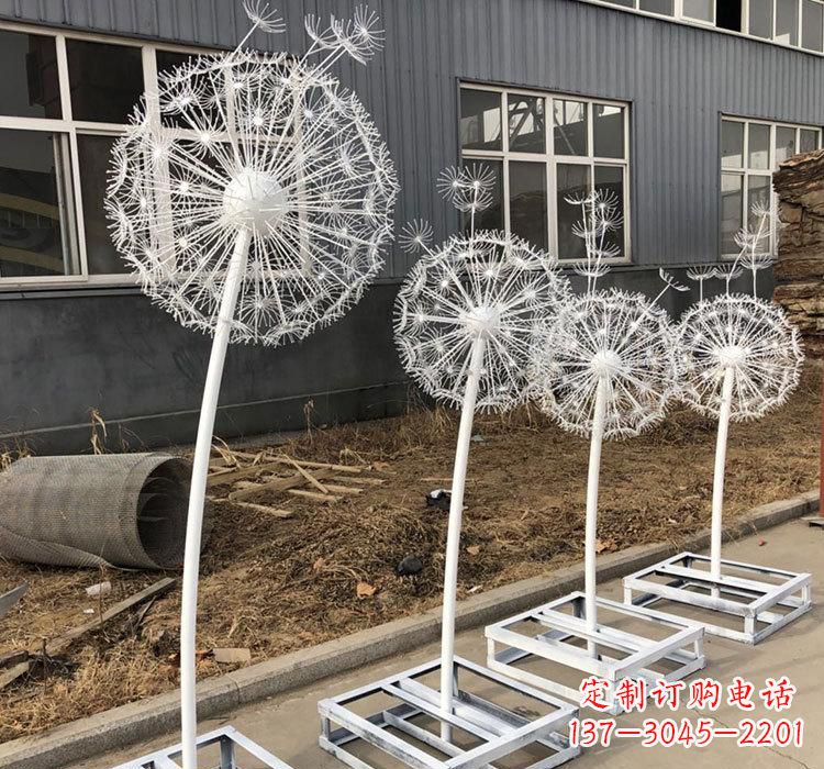金华不锈钢蒲公英——城市雕塑的精美瑰宝