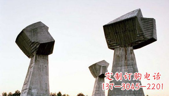 金华不锈钢拳头一种独特的雕塑材料