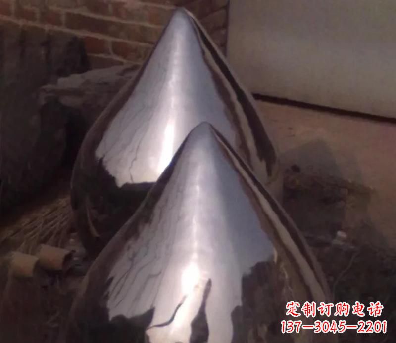金华不锈钢水滴雕塑艺术与美的完美结合