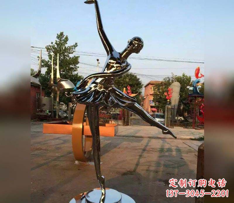 金华精美不锈钢美女雕塑