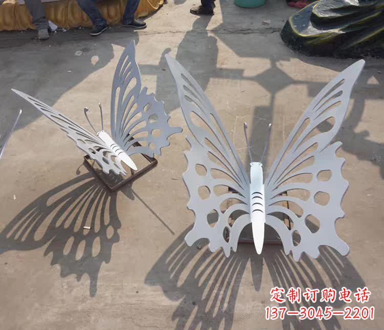 金华不锈钢铁艺蝴蝶雕塑艺术精灵的魅力