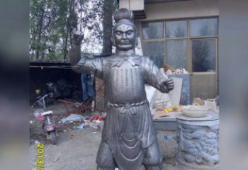 金华不锈钢四大天王雕塑神圣守护者