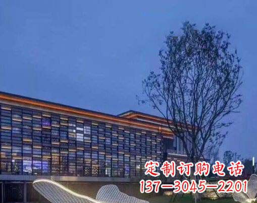 金华不锈钢网状蝴蝶雕塑——精美而优雅