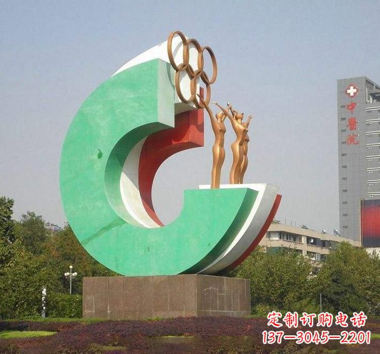 金华勇于拼搏的运动员雕塑