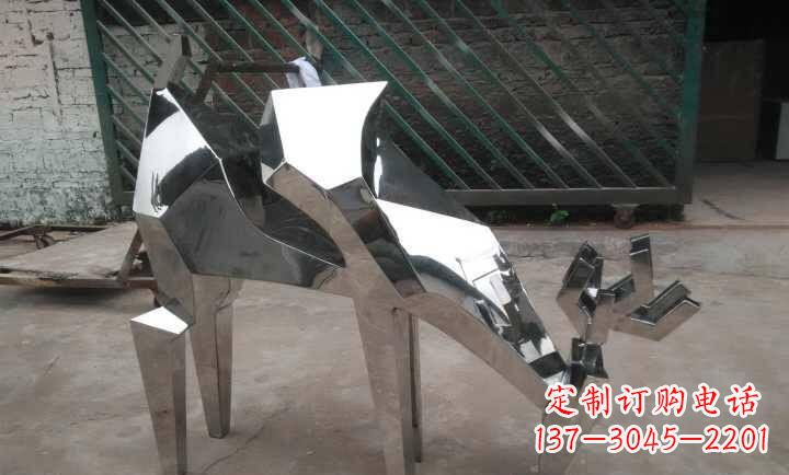 金华不锈钢小羊雕塑艺术的精髓