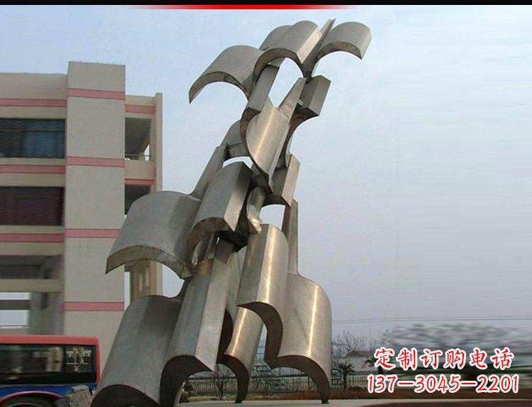 金华不锈钢书籍雕塑——记录着校园文化的精彩历史